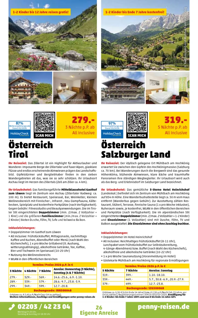 Penny-Reisen Prospekt vom 30.05.2026, Seite 26