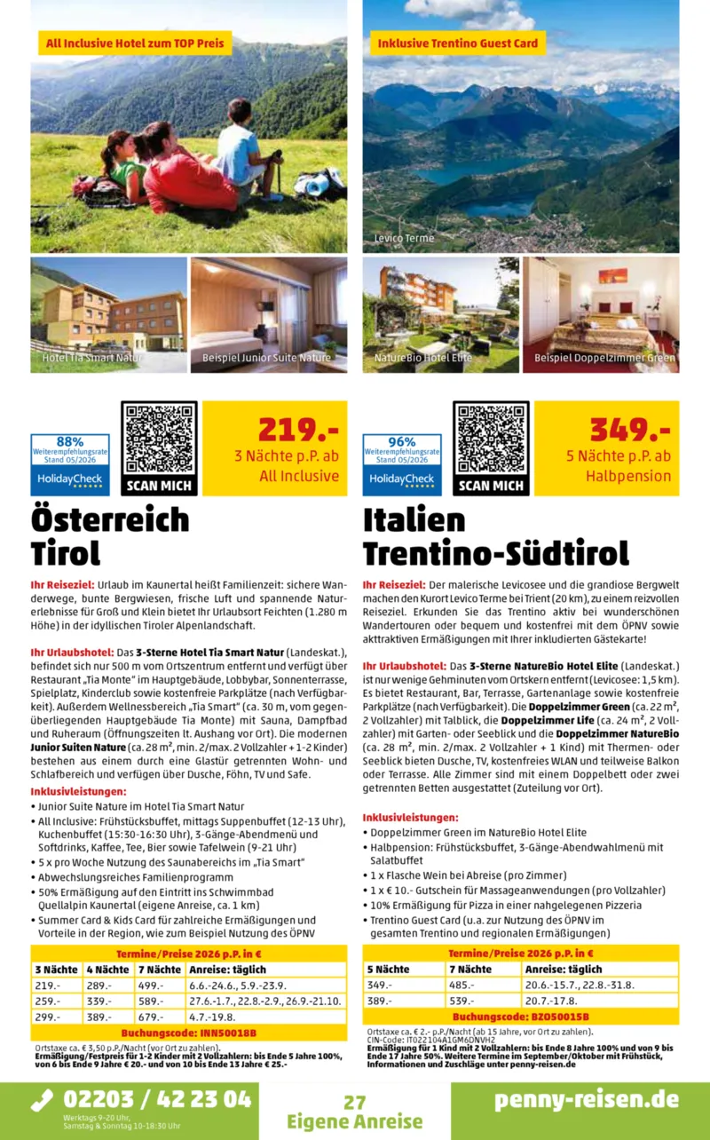 Penny-Reisen Prospekt vom 30.05.2026, Seite 27