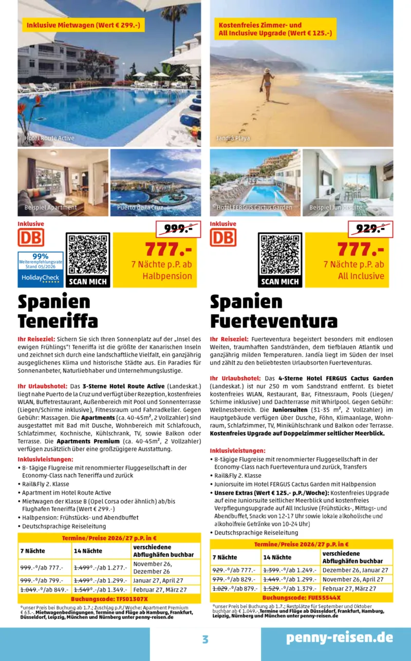 Penny-Reisen Prospekt vom 30.05.2026, Seite 3