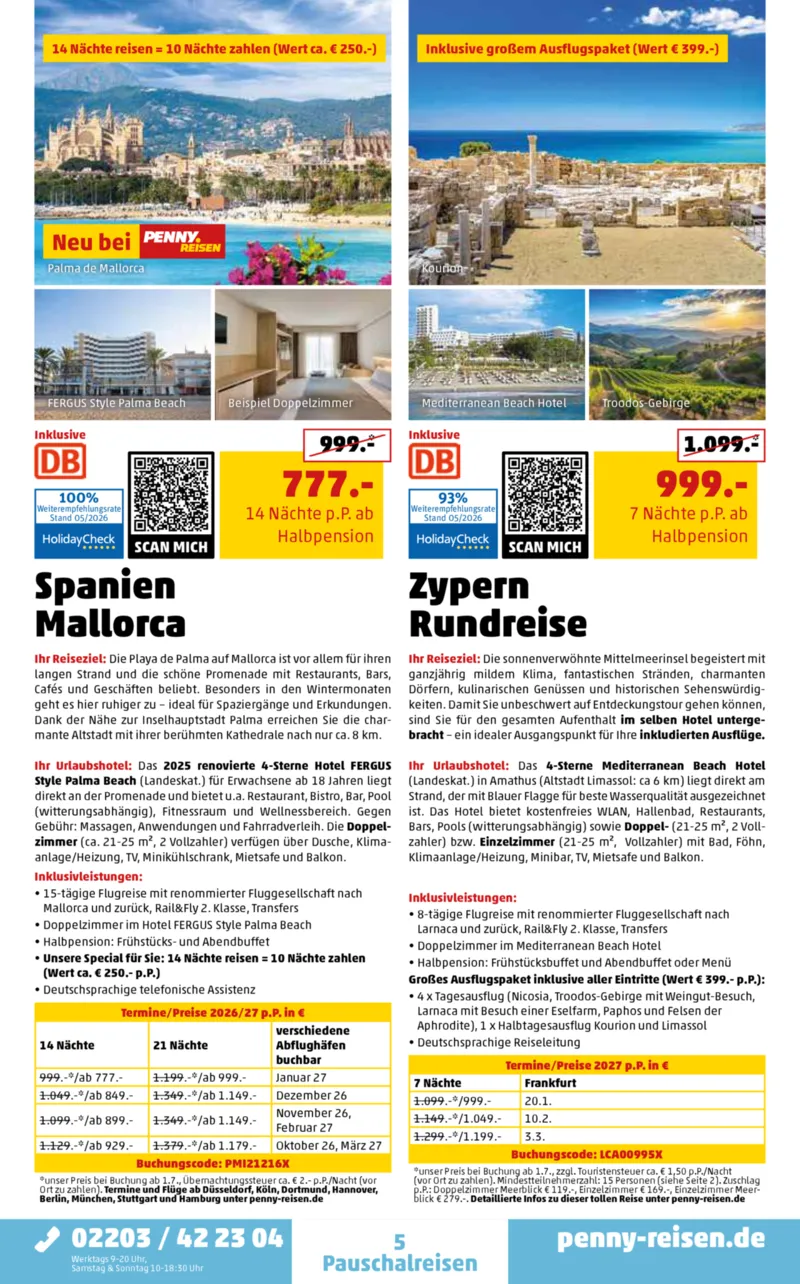 Penny-Reisen Prospekt vom 30.05.2026, Seite 5