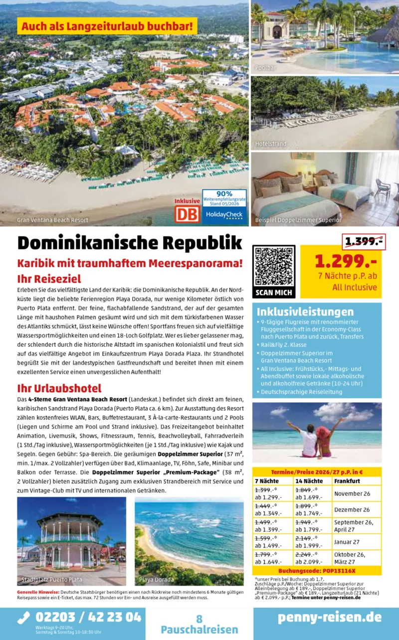Penny-Reisen Prospekt vom 30.05.2026, Seite 8