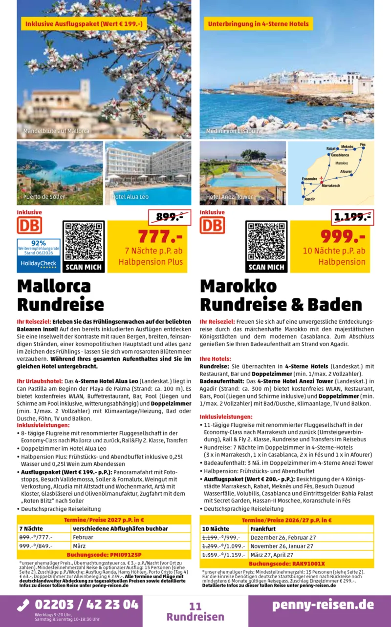 Penny-Reisen Prospekt vom 27.06.2026, Seite 11