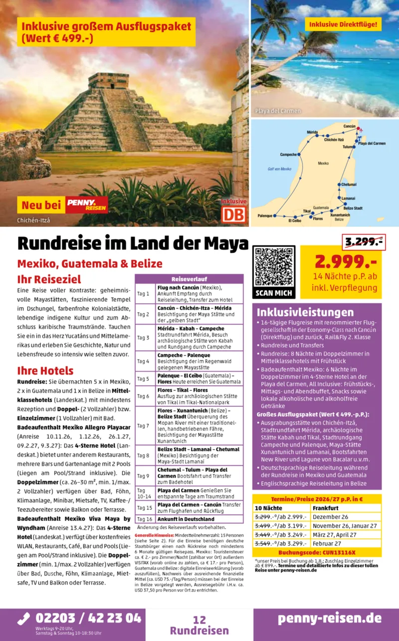 Penny-Reisen Prospekt vom 27.06.2026, Seite 12