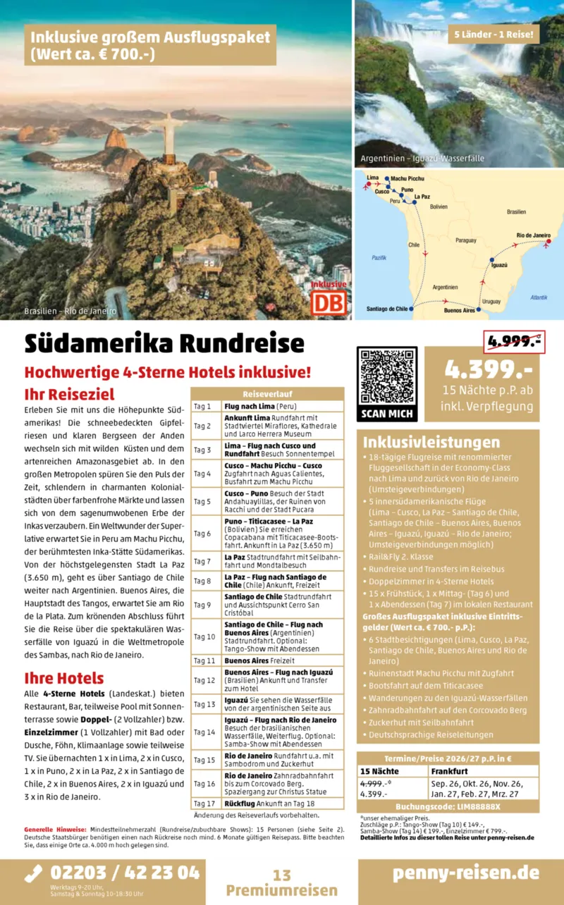 Penny-Reisen Prospekt vom 27.06.2026, Seite 13