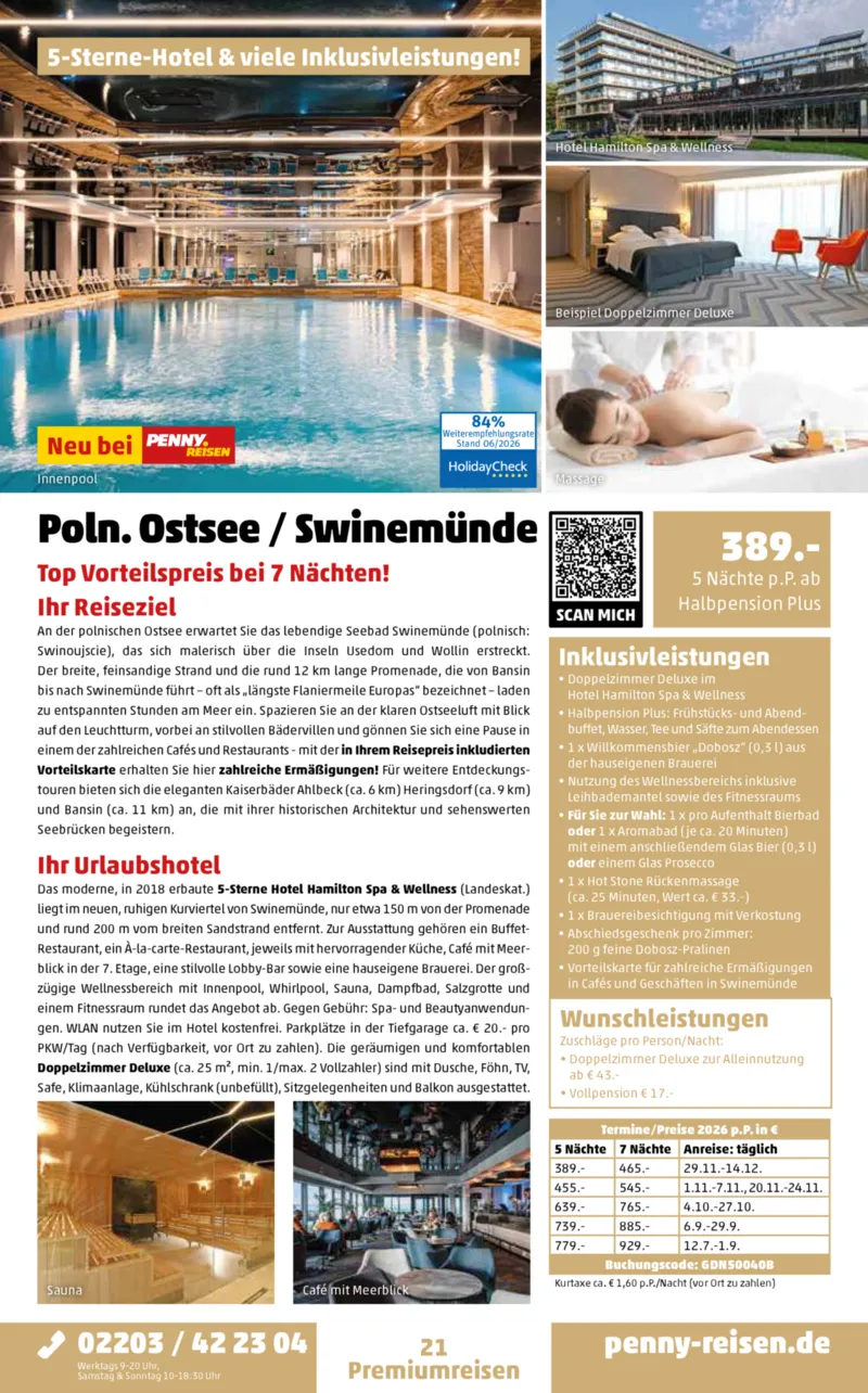 Penny-Reisen Prospekt vom 27.06.2026, Seite 21