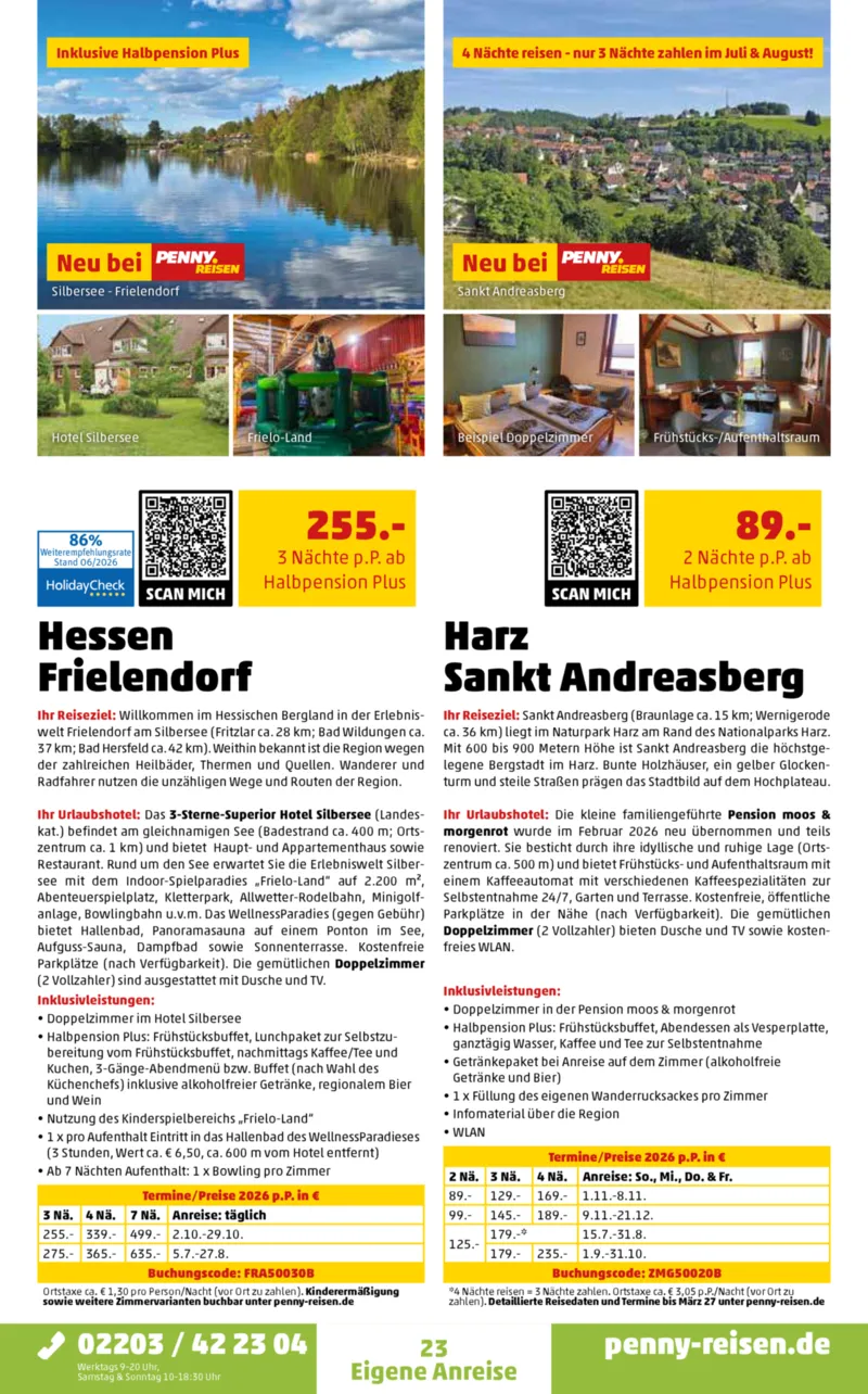 Penny-Reisen Prospekt vom 27.06.2026, Seite 23