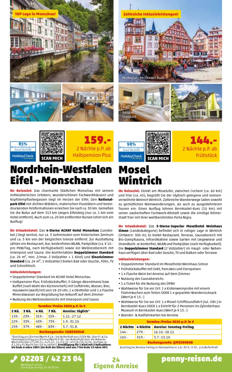 Penny-Reisen Prospekt vom 27.06.2026, Seite 24