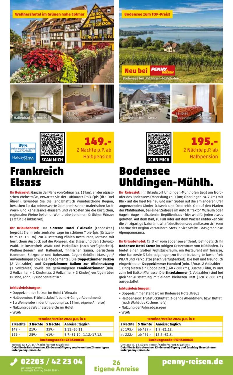 Penny-Reisen Prospekt vom 27.06.2026, Seite 26