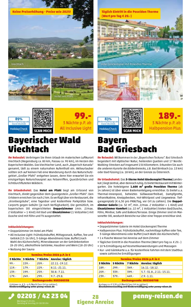Penny-Reisen Prospekt vom 27.06.2026, Seite 28