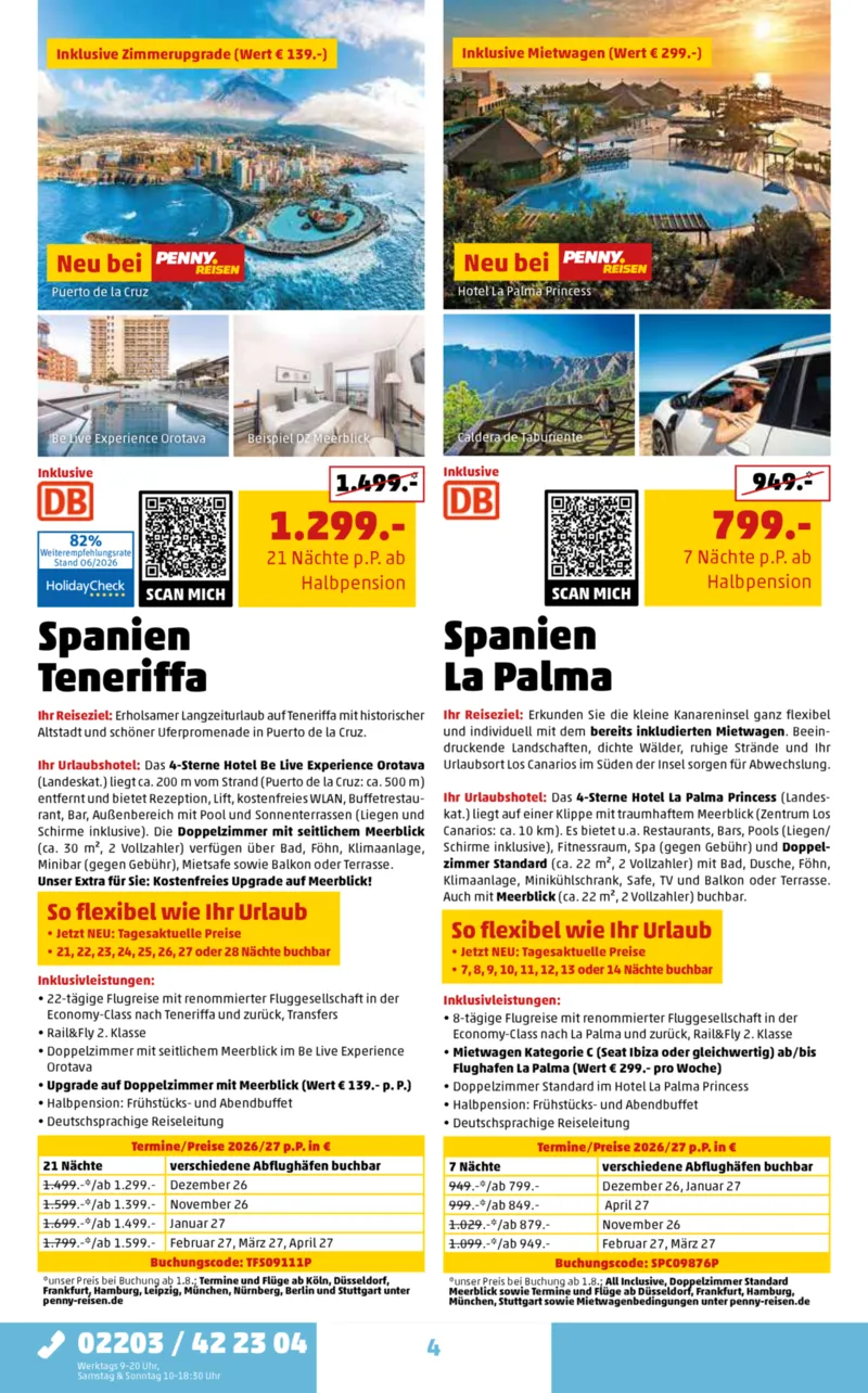 Penny-Reisen Prospekt vom 27.06.2026, Seite 4