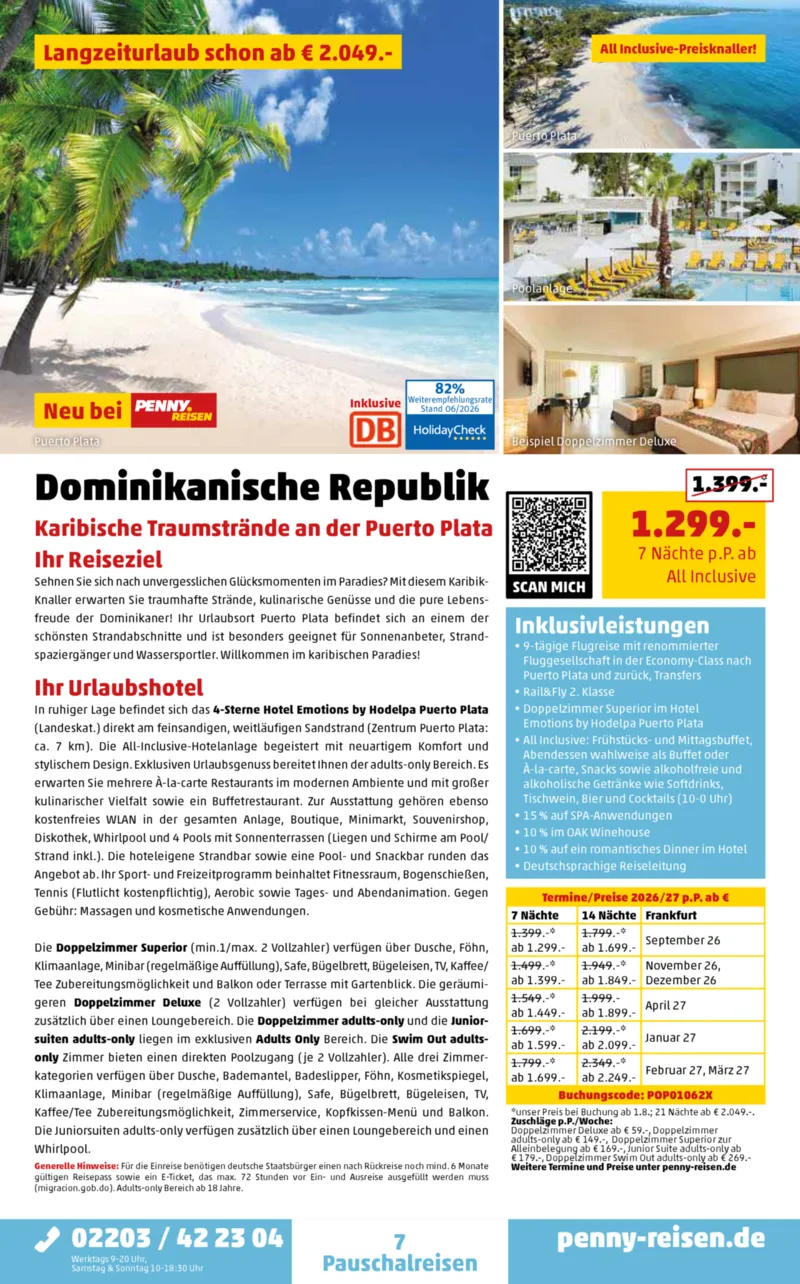 Penny-Reisen Prospekt vom 27.06.2026, Seite 7