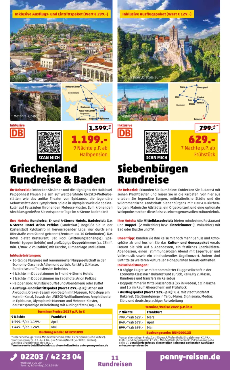 Penny-Reisen Prospekt vom 01.08.2026, Seite 11