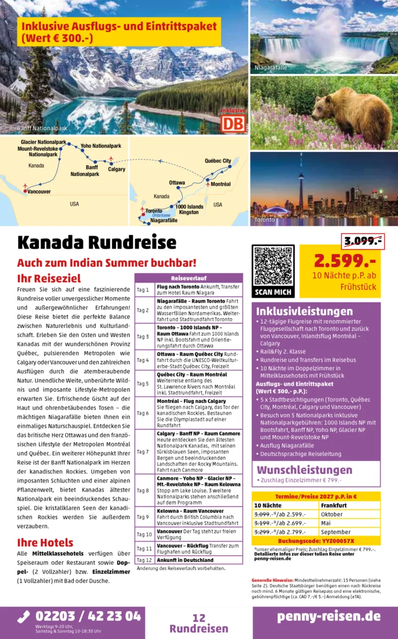 Penny-Reisen Prospekt vom 01.08.2026, Seite 12