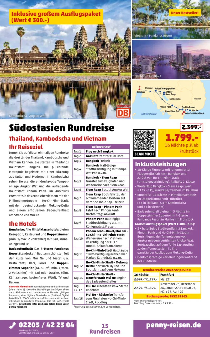 Penny-Reisen Prospekt vom 01.08.2026, Seite 15