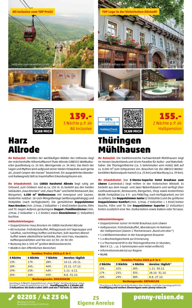 Penny-Reisen Prospekt vom 01.08.2026, Seite 25
