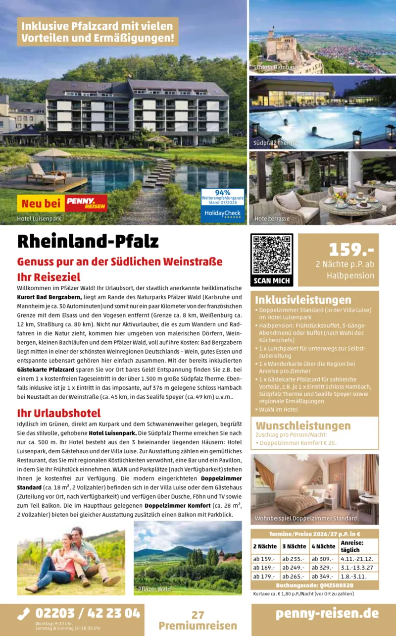 Penny-Reisen Prospekt vom 01.08.2026, Seite 27