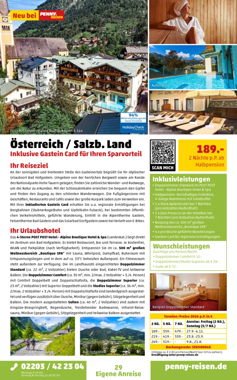 Penny-Reisen Prospekt vom 01.08.2026, Seite 29
