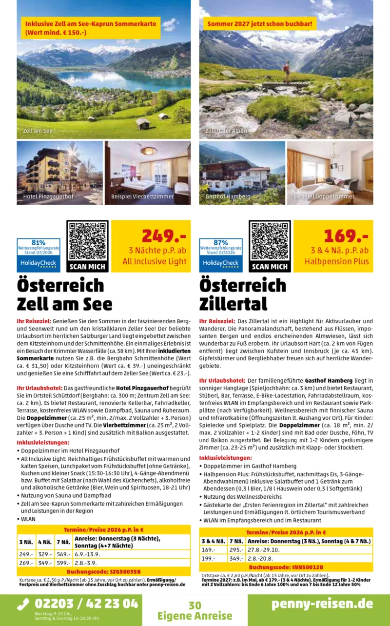 Penny-Reisen Prospekt vom 01.08.2026, Seite 30