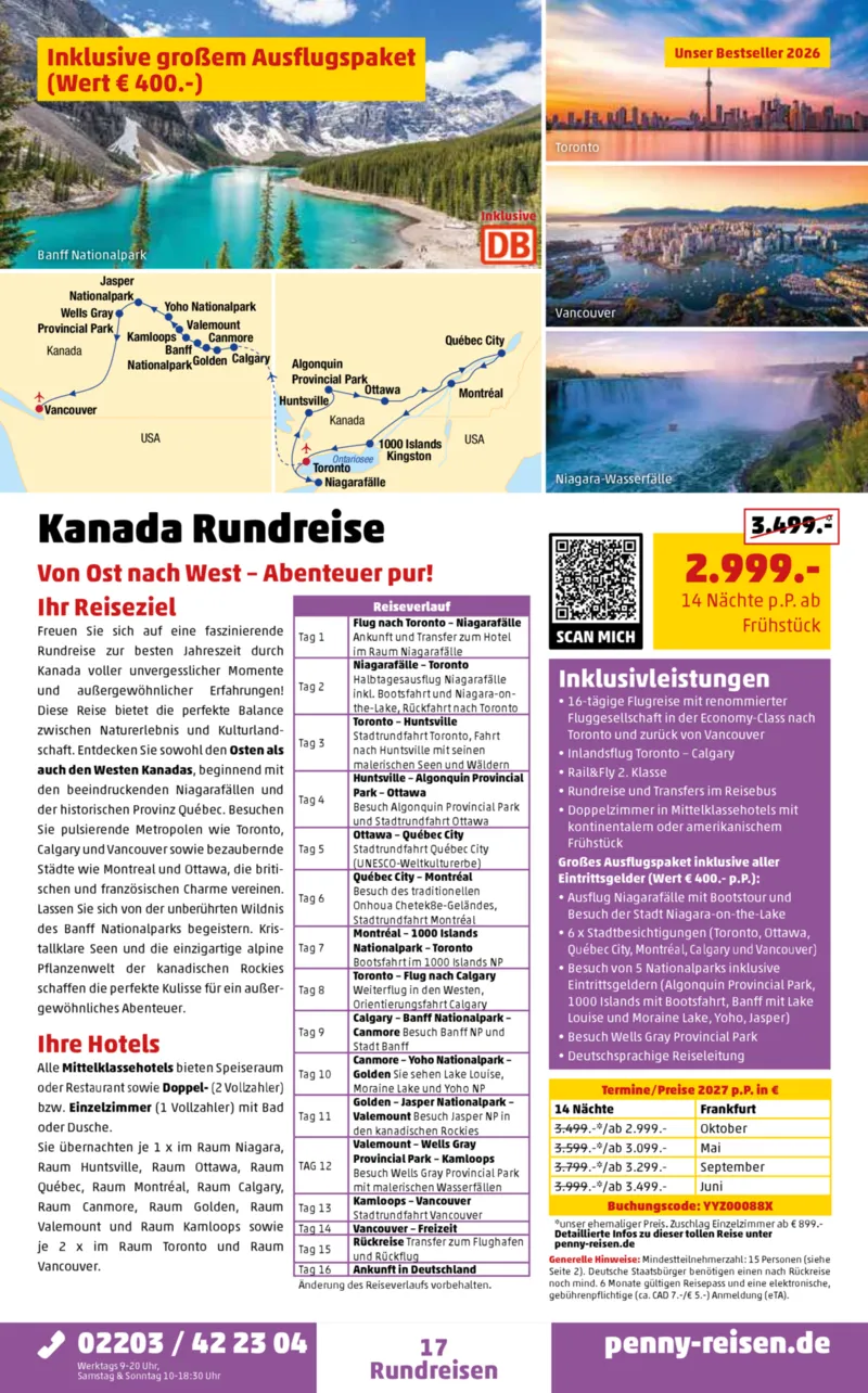 Penny-Reisen Prospekt vom 29.08.2026, Seite 17