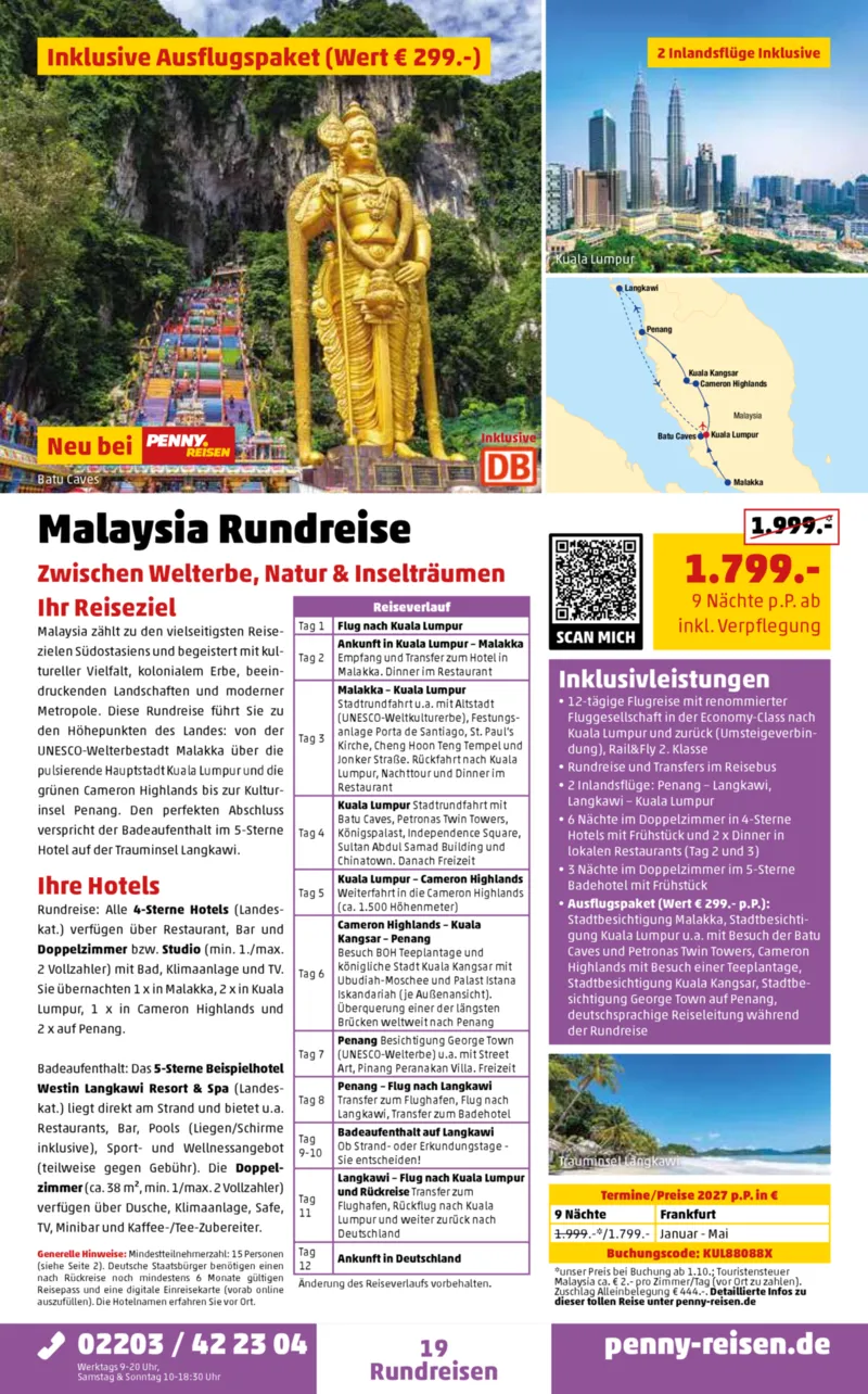 Penny-Reisen Prospekt vom 29.08.2026, Seite 19