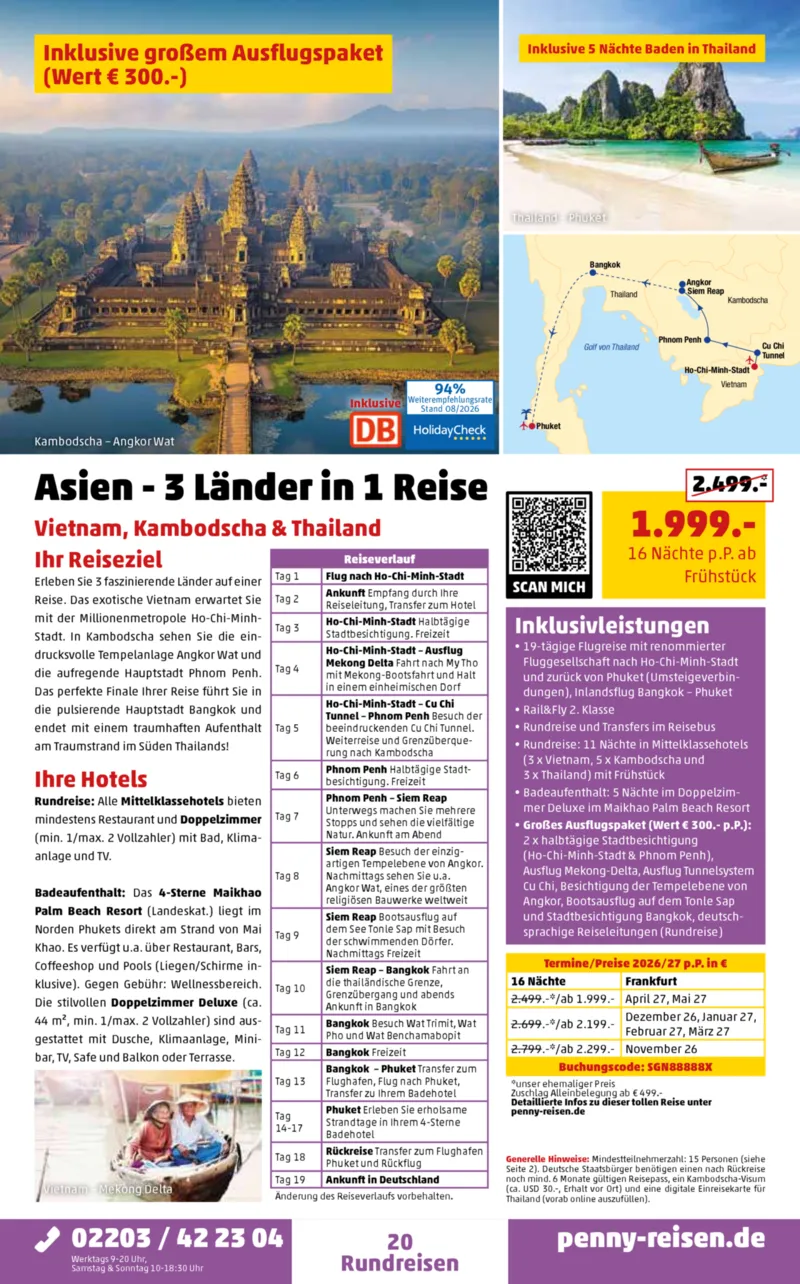 Penny-Reisen Prospekt vom 29.08.2026, Seite 20
