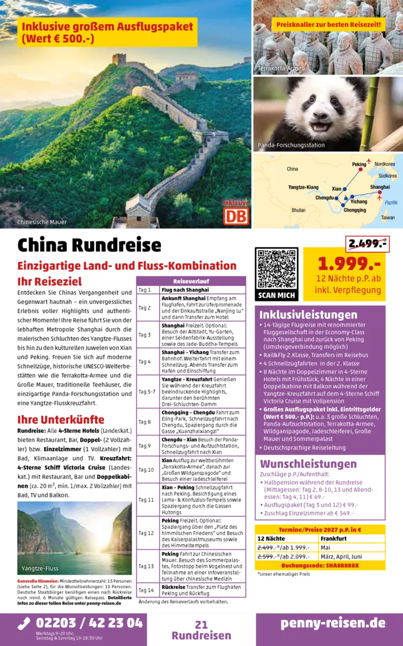Penny-Reisen Prospekt vom 29.08.2026, Seite 21