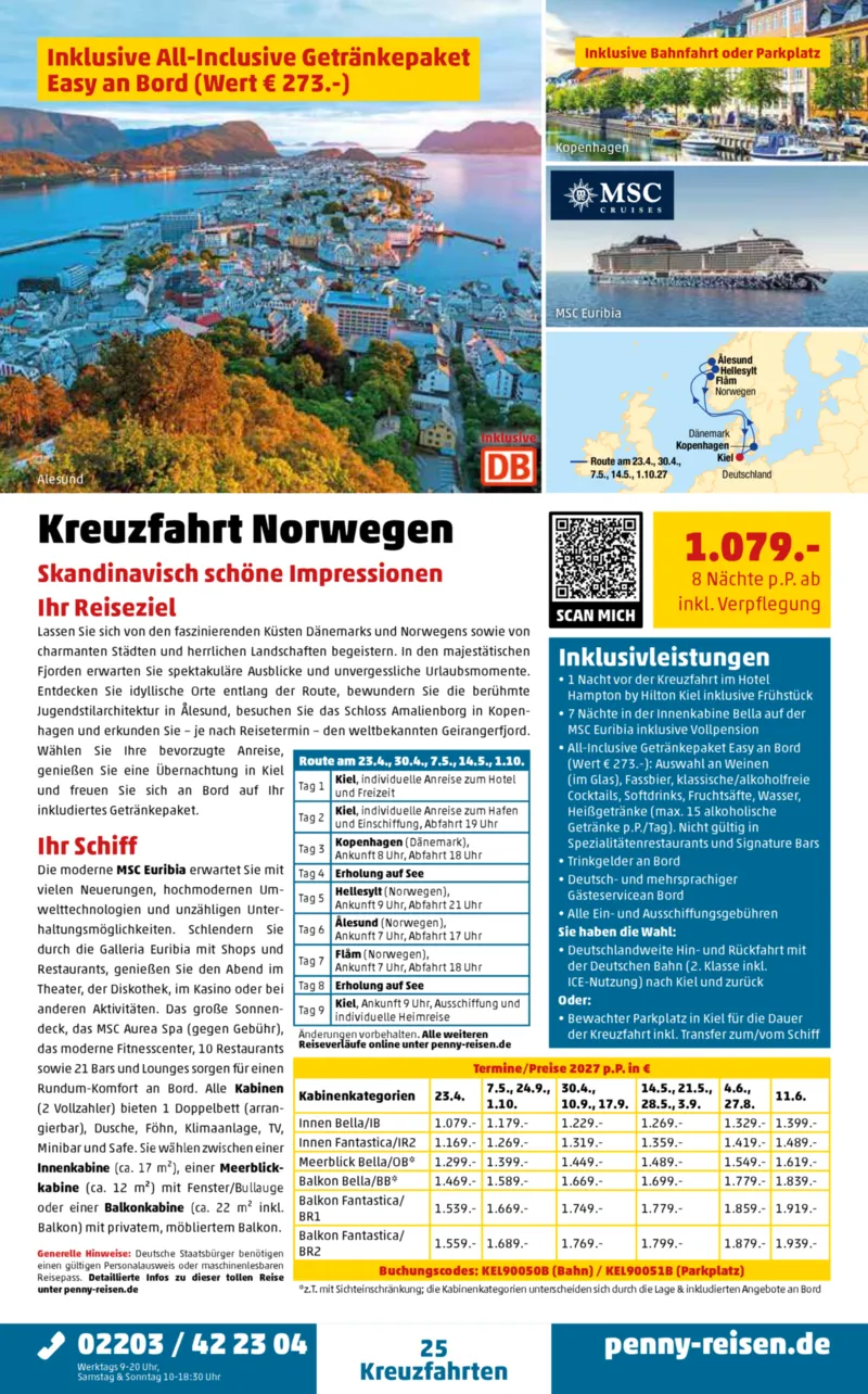 Penny-Reisen Prospekt vom 29.08.2026, Seite 25
