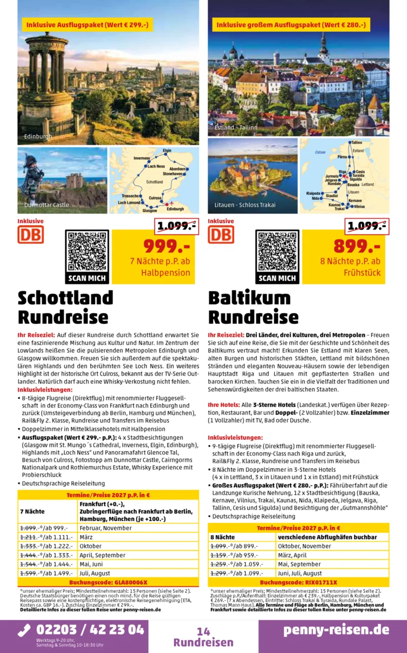 Penny-Reisen Prospekt vom 28.09.2026, Seite 14