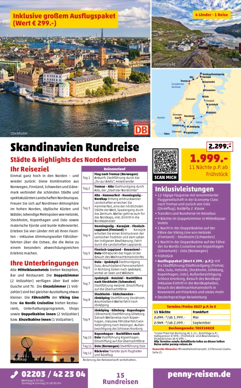 Penny-Reisen Prospekt vom 28.09.2026, Seite 15