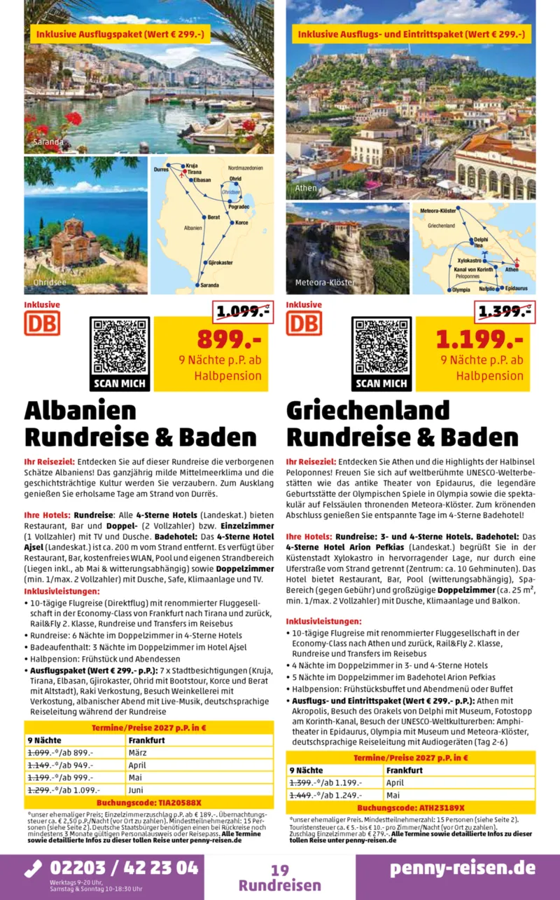 Penny-Reisen Prospekt vom 28.09.2026, Seite 19