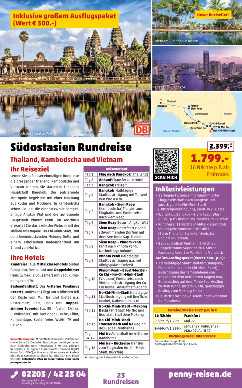 Penny-Reisen Prospekt vom 28.09.2026, Seite 23