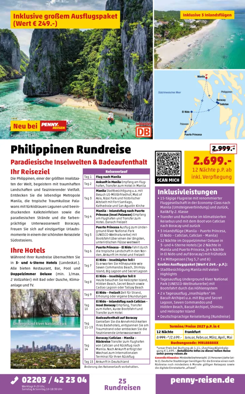 Penny-Reisen Prospekt vom 28.09.2026, Seite 25