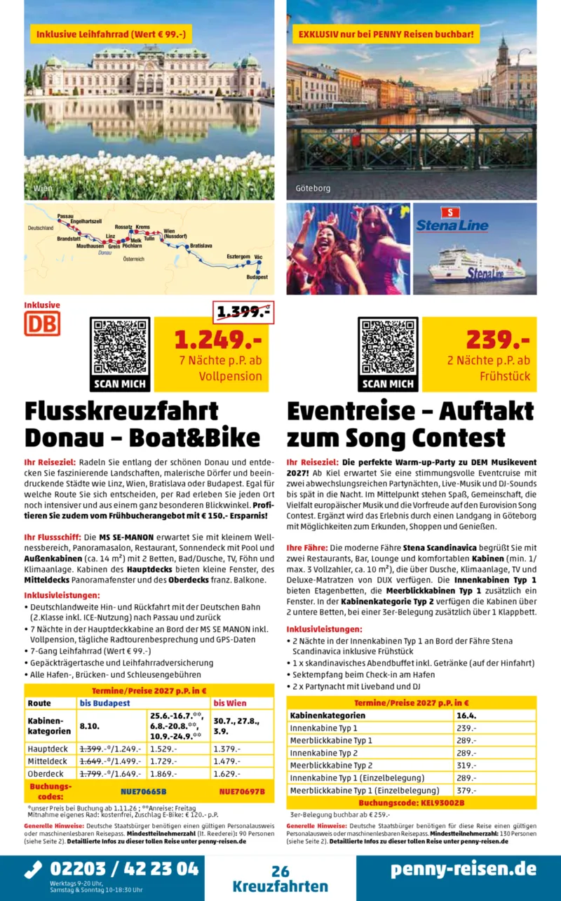 Penny-Reisen Prospekt vom 28.09.2026, Seite 26