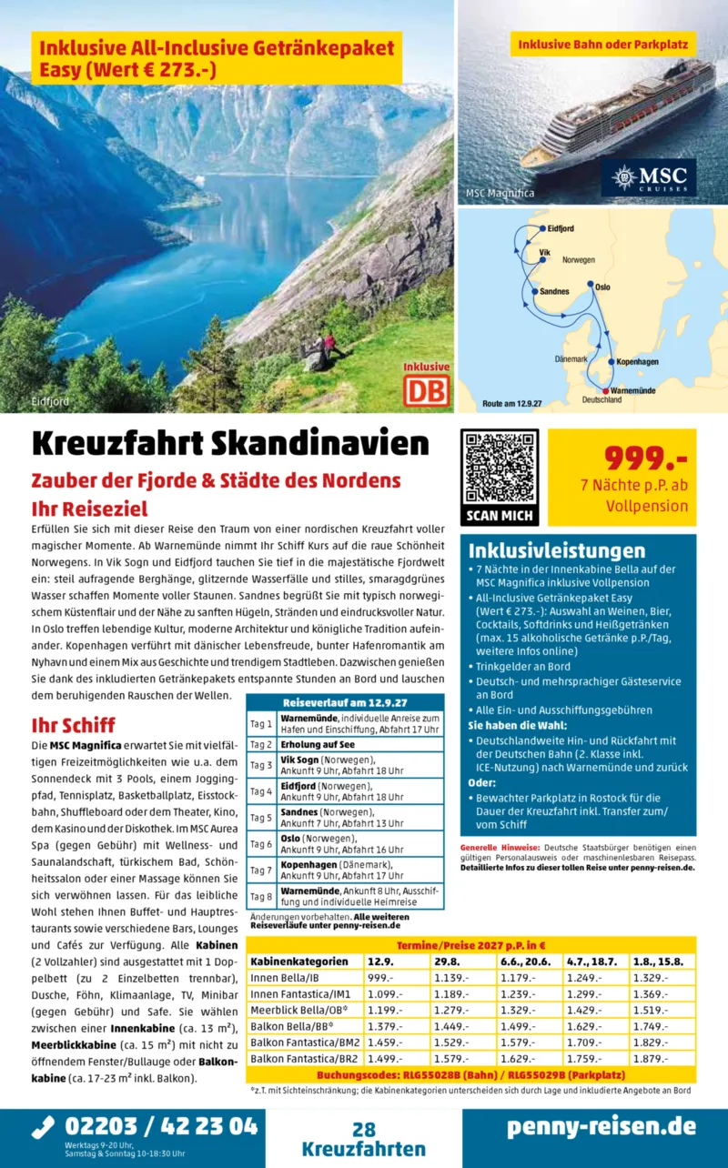 Penny-Reisen Prospekt vom 28.09.2026, Seite 28