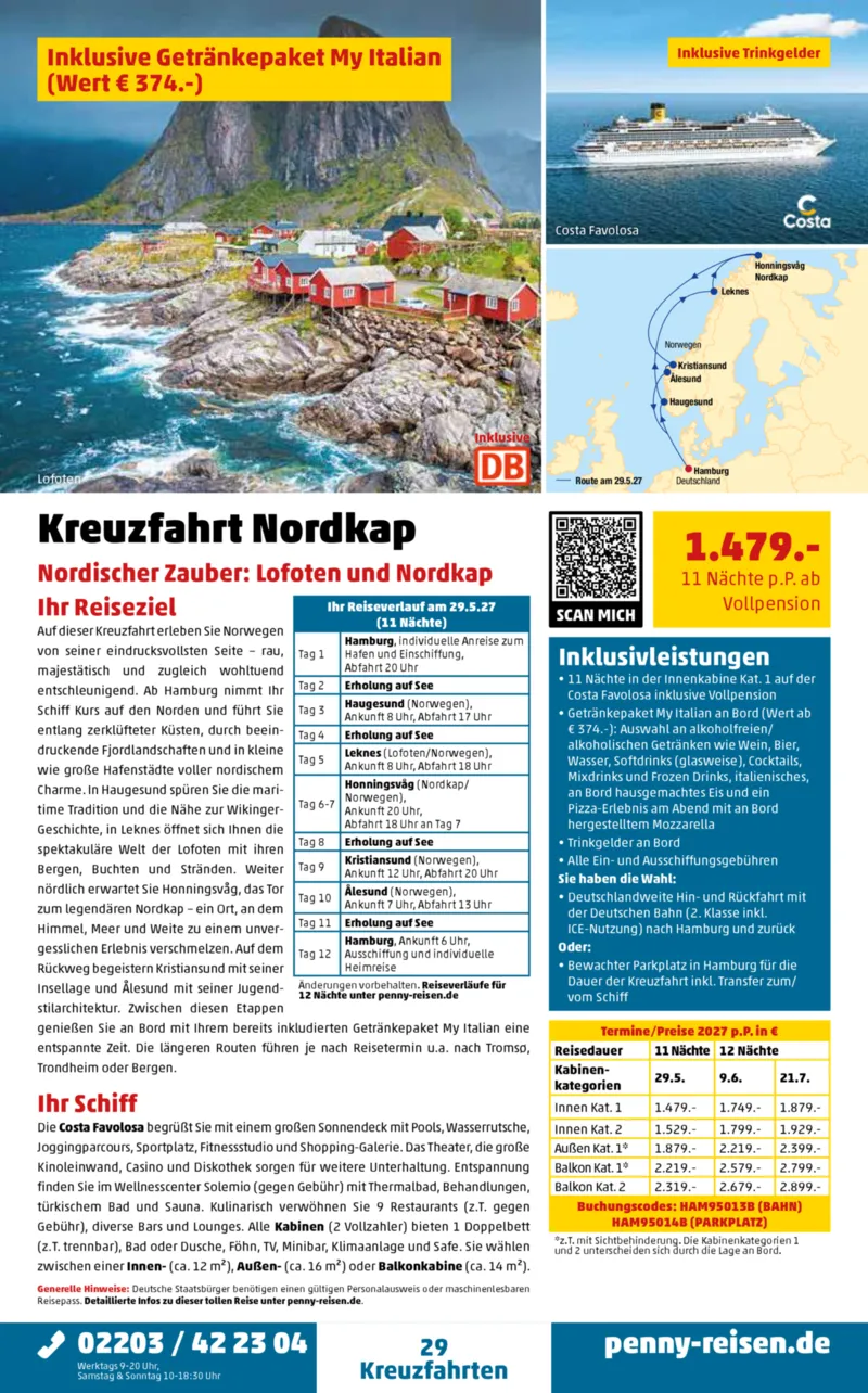 Penny-Reisen Prospekt vom 28.09.2026, Seite 29