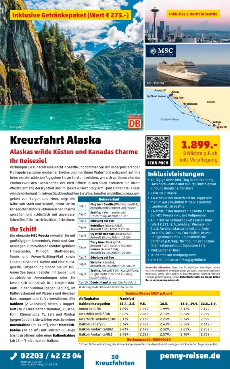 Penny-Reisen Prospekt vom 28.09.2026, Seite 30