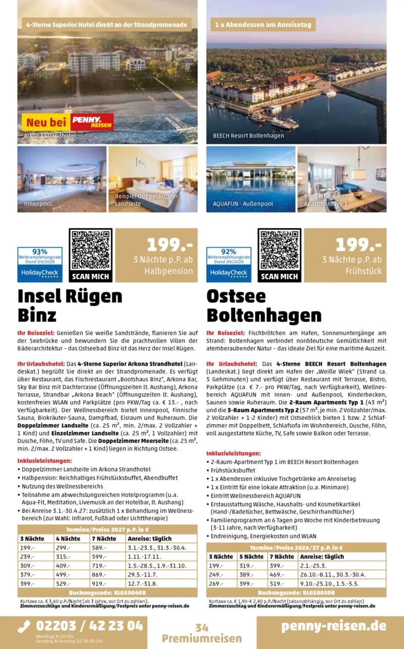 Penny-Reisen Prospekt vom 28.09.2026, Seite 34