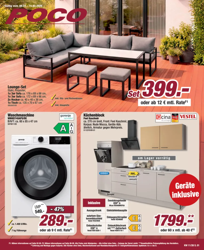 POCO Prospekt vom 08.03.2026, Seite 1