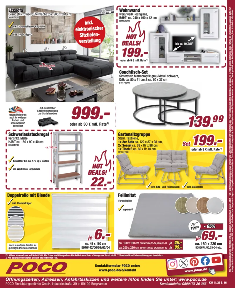 POCO Prospekt vom 08.03.2026, Seite 16