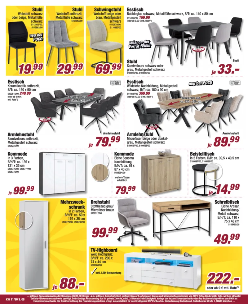 POCO Prospekt vom 08.03.2026, Seite 8