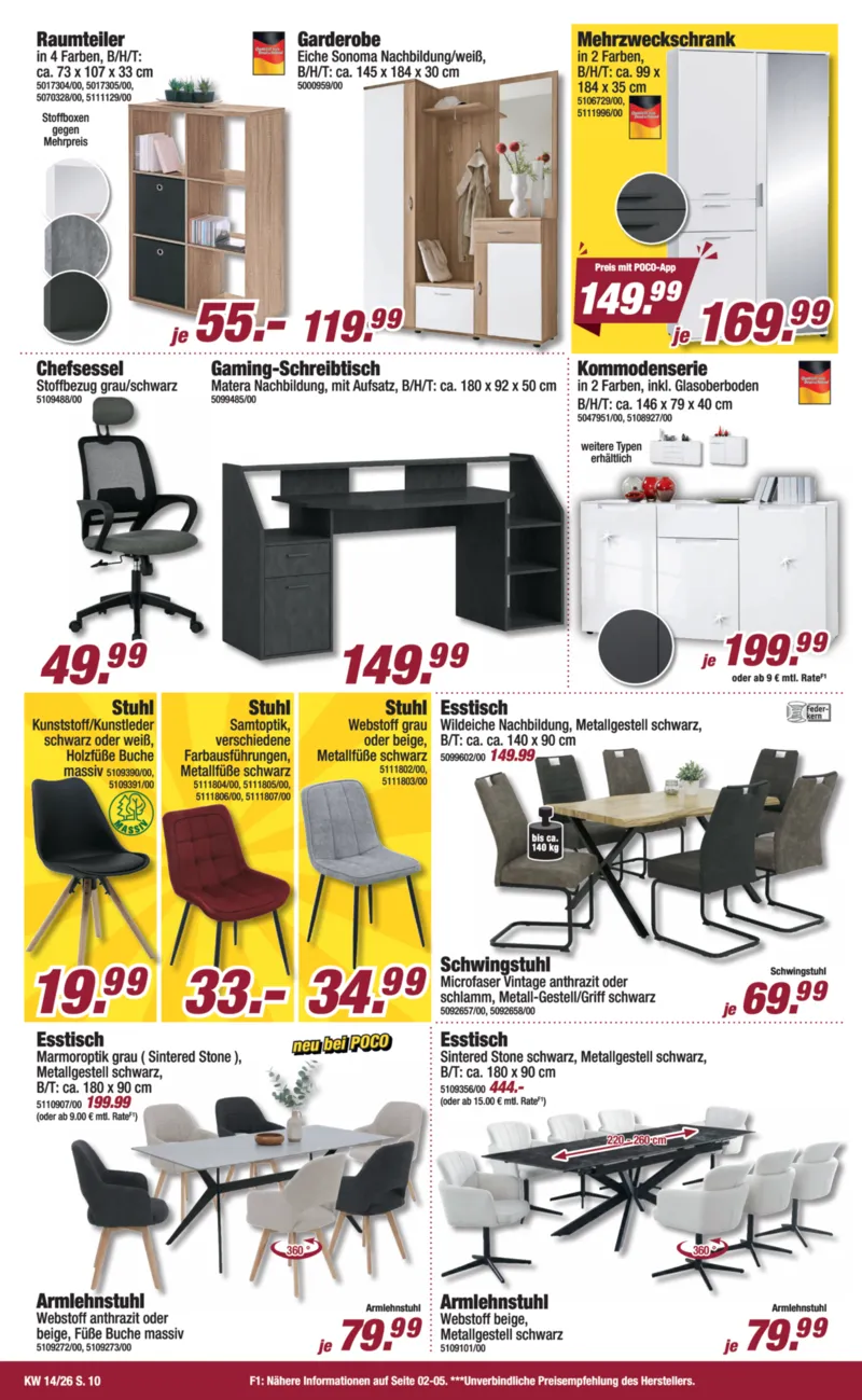 POCO Prospekt vom 29.03.2026, Seite 10