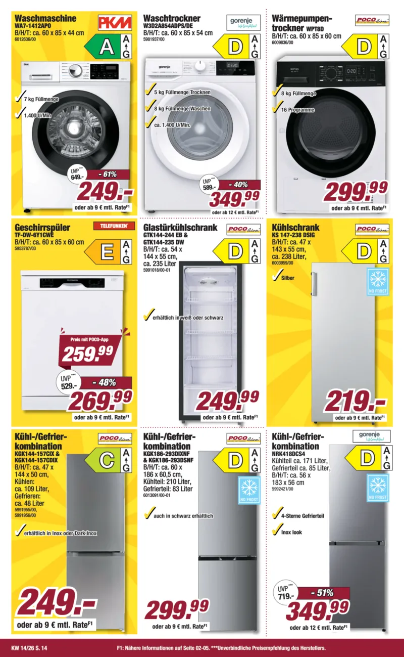 POCO Prospekt vom 29.03.2026, Seite 14