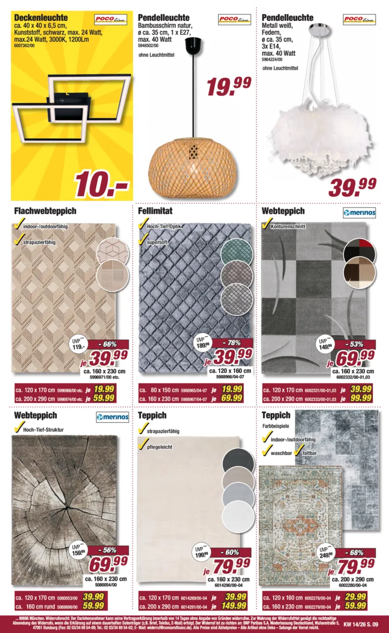 POCO Prospekt vom 29.03.2026, Seite 9