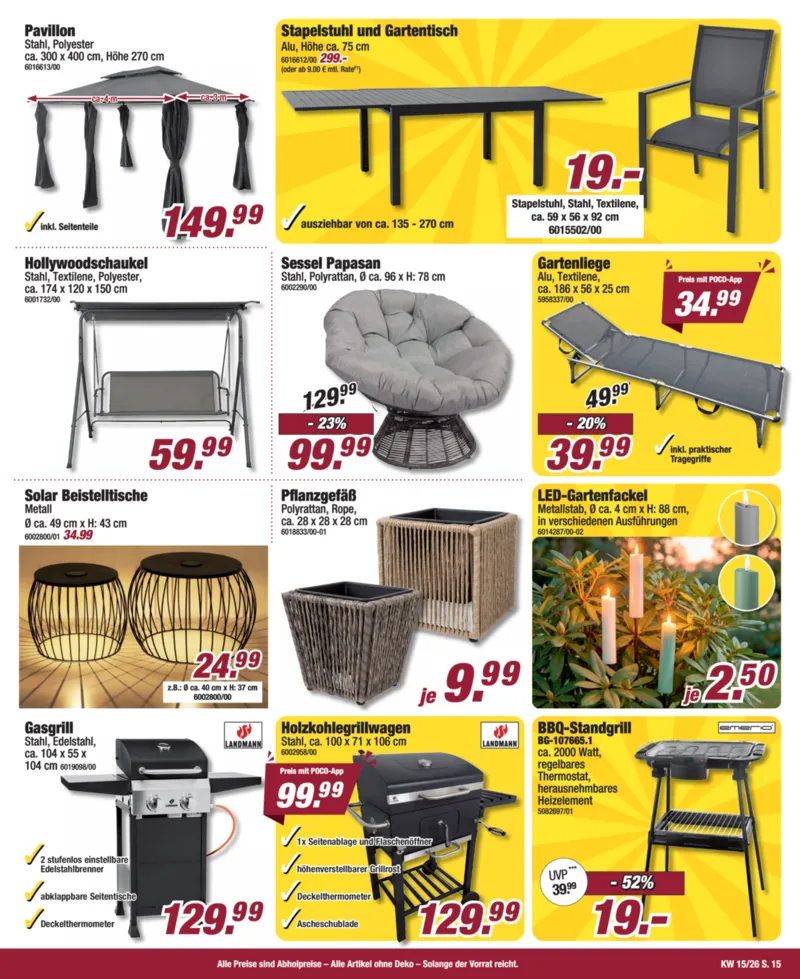 POCO Prospekt vom 05.04.2026, Seite 15