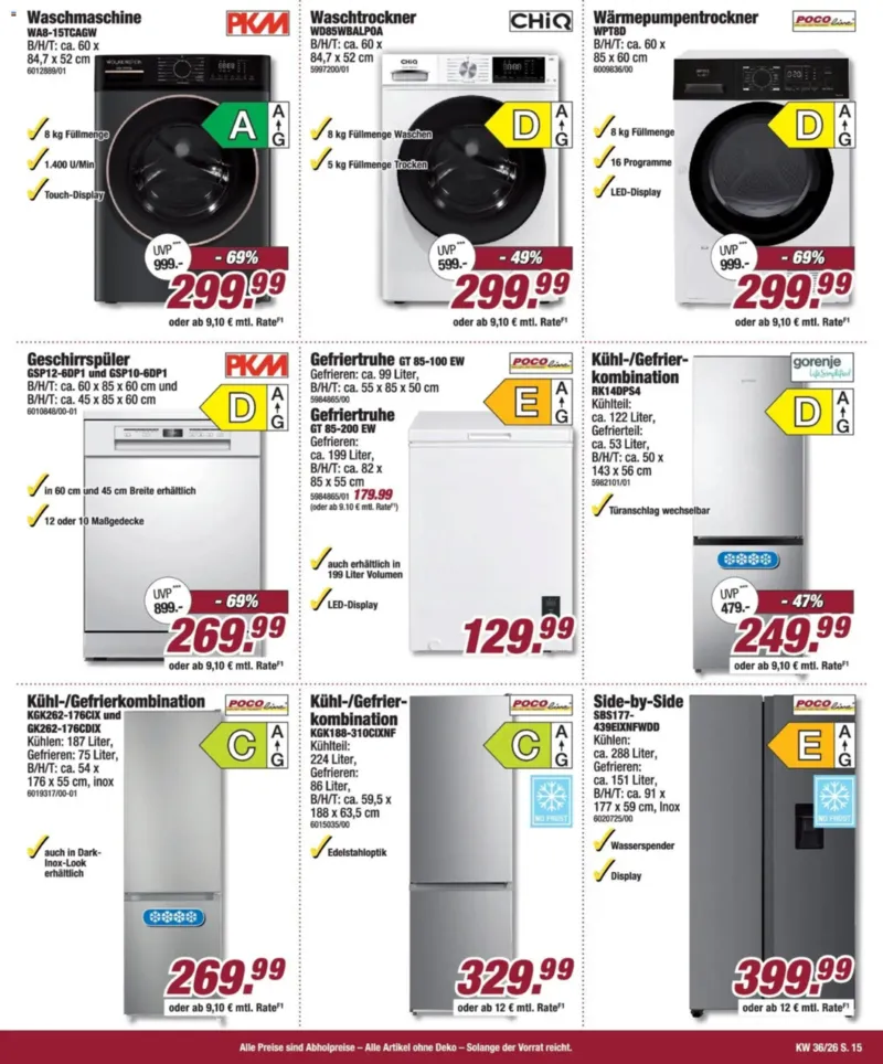 POCO Prospekt vom 30.08.2026, Seite 15