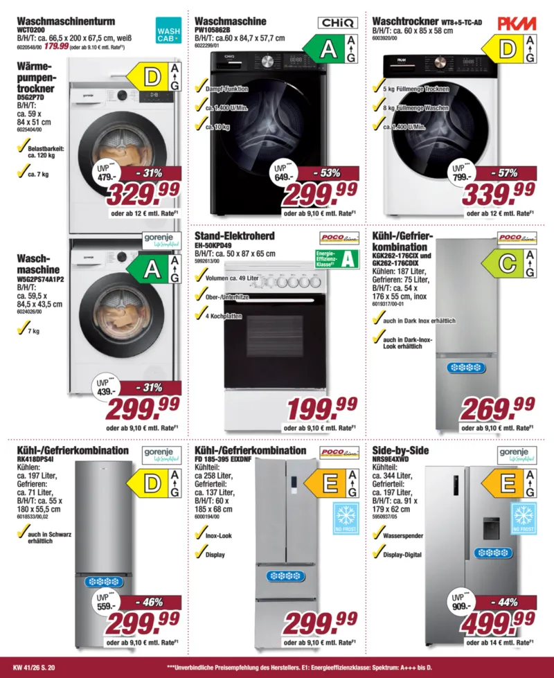 POCO Prospekt vom 04.10.2026, Seite 20
