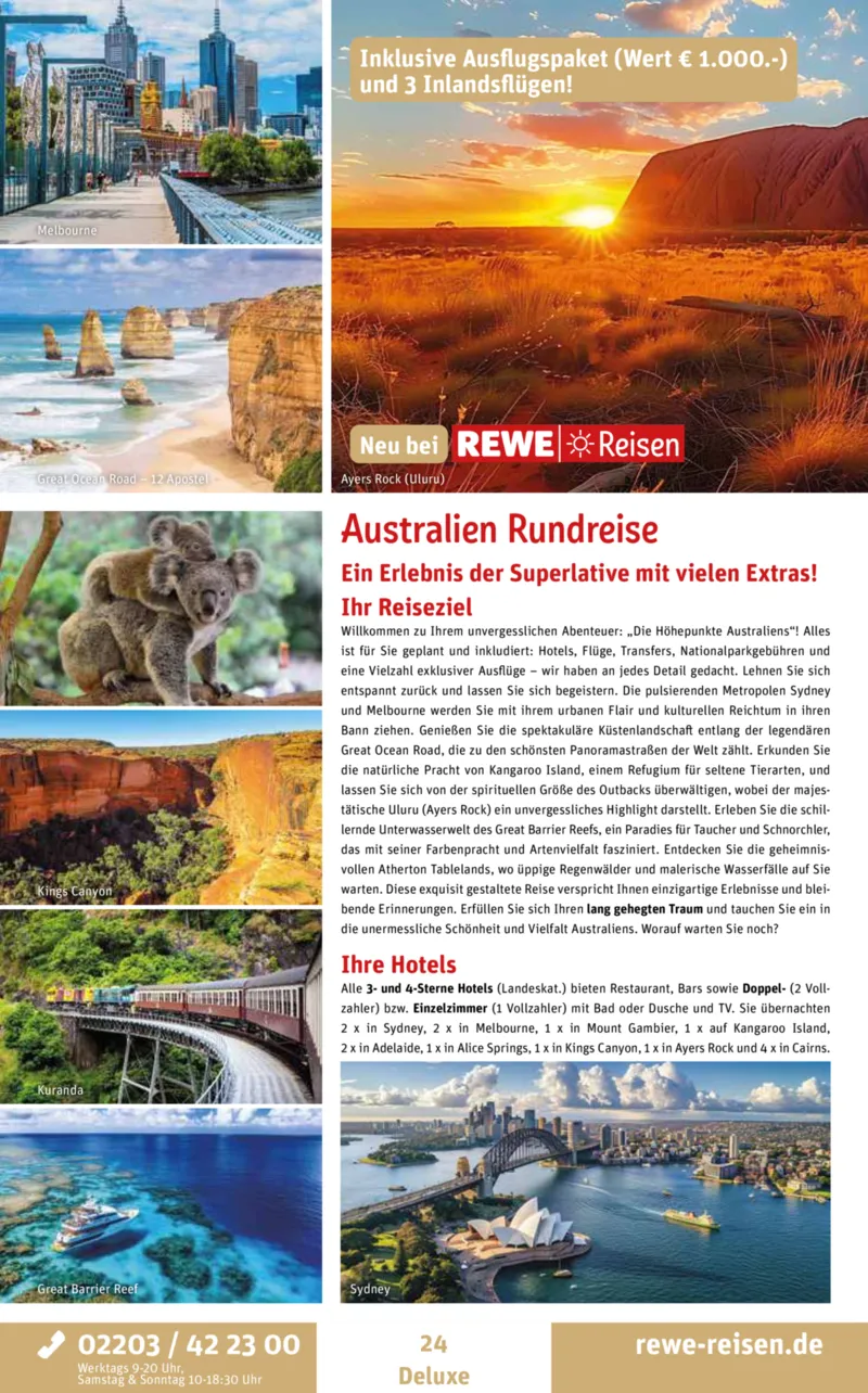 REWE Reisen Prospekt vom 27.10.2025, Seite 24