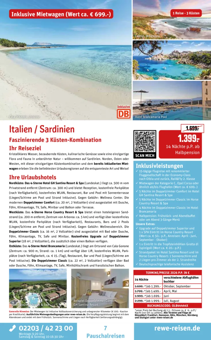 REWE Reisen Prospekt vom 27.10.2025, Seite 7