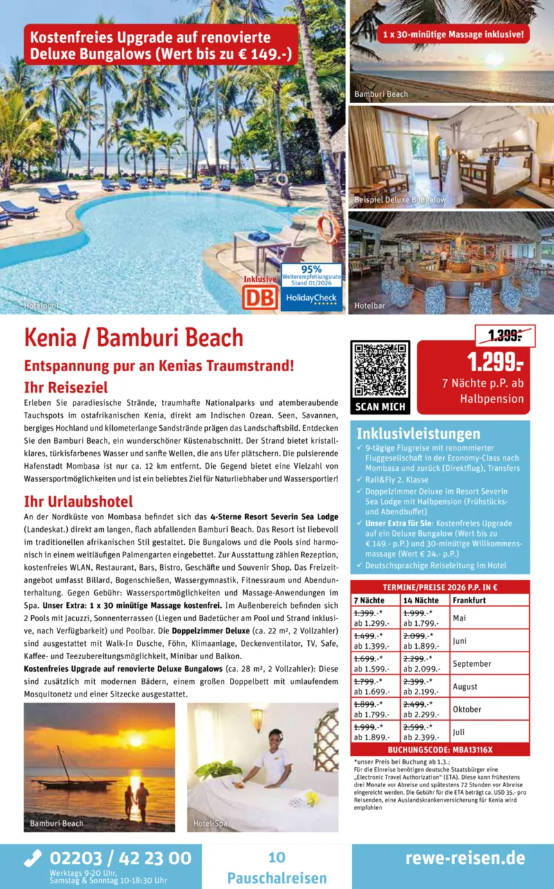 REWE Reisen Prospekt vom 01.02.2026, Seite 10