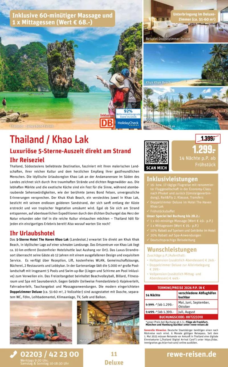 REWE Reisen Prospekt vom 01.02.2026, Seite 11
